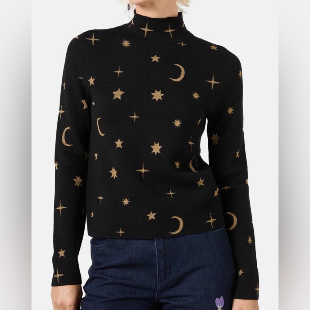 Gorman celestial mock turtleneck sweater